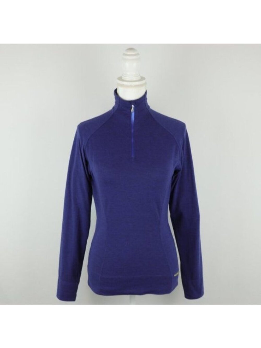 Merrell Opti-Wick Women's Small Purple 1/2 Zip Lightweight Activewear Pullover